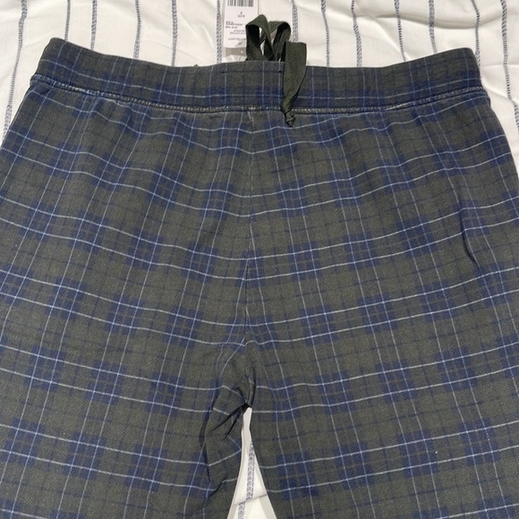 Current/Elliot Slim Vintage Highlander Green Plaid Sweatpants- Size 2 - Picture 6 of 8
